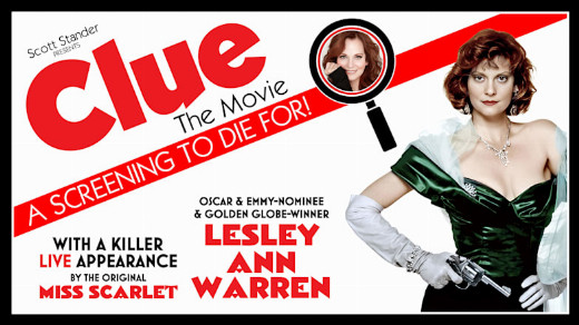 Clue: The Movie - A Screening to Die For! Hosted by Lesley Ann Warren in Houston