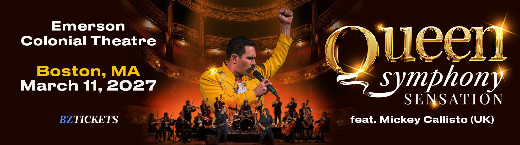Queen Symphony Sensation in Boston, MA show poster