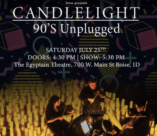 Candlelight: 90s Unplugged at Lido Theater in Costa Mesa