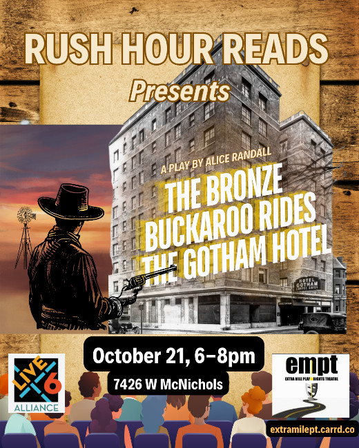 The Bronze Buckaroo Rides the Gotham Hotel