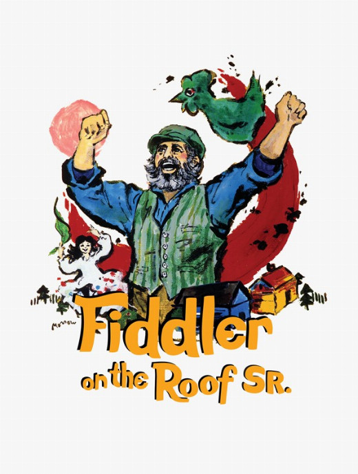 Fiddler On the Roof Sr. show poster