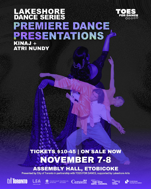 Premiere Dance Presentations featuring KINAJ + Atri Nundy in Toronto