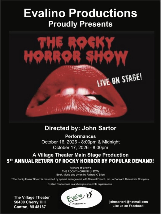 The Rocky Horror Show in Michigan