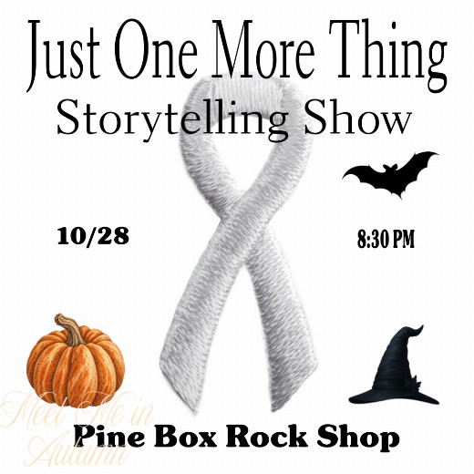 Just One More Thing Storytelling : Blind AwarenessShow in Brooklyn