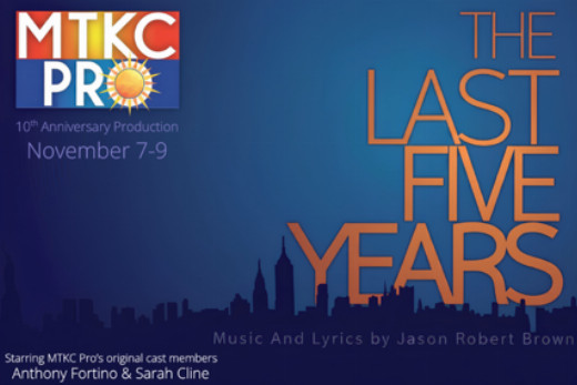 The Last Five Years show poster