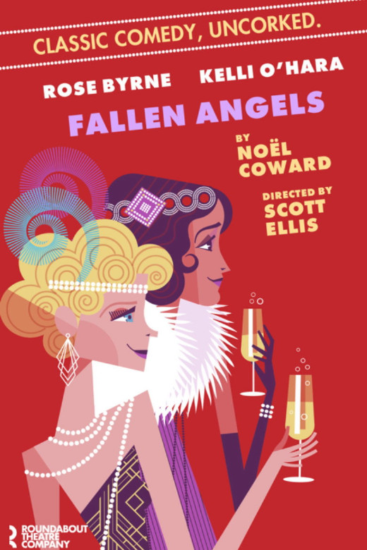 FALLEN ANGELS – The Noel Coward comedy is back! Stage2Screen with Rose Byrne & Kelli O’Hara – Oct 22 & 25 in New Hampshire