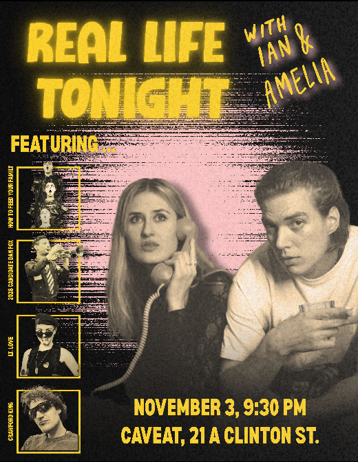 Real Life Tonight show poster