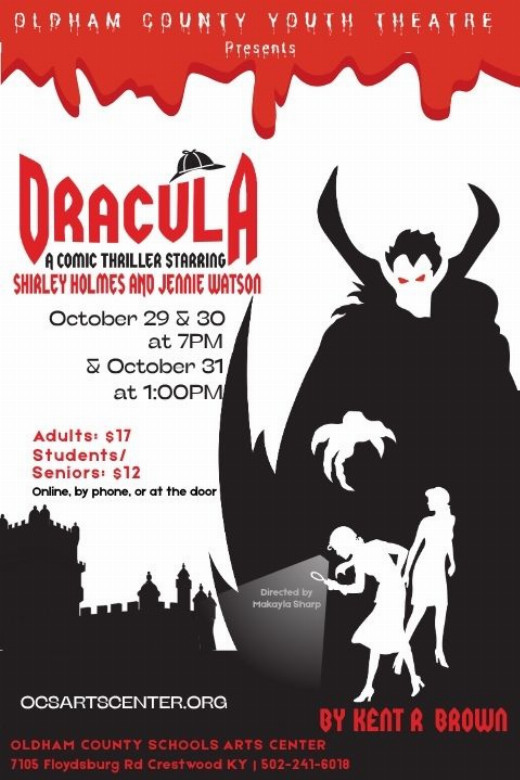Dracula: A Comic Thriller Starring Shirley Holmes & Jennie Watson in Kentucky