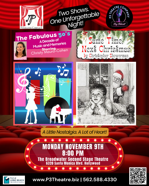 P3's Cozy Cabaret - The Fabulous 50's & Same Time Next Christmas