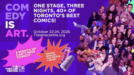 Comedy is Art 2026 show poster