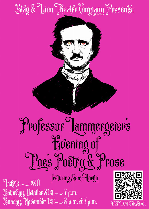 Professor Lammergeier's Evening of Poe's Poetry & Prose