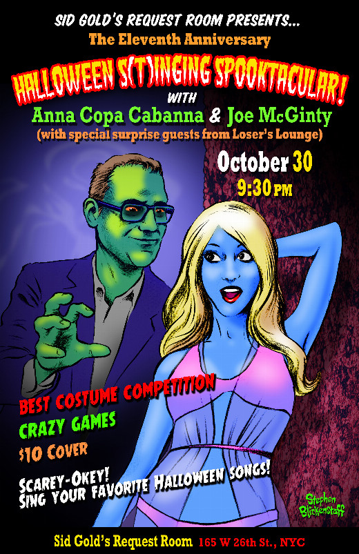 Halloween Karaoke Party at Sid Gold's!