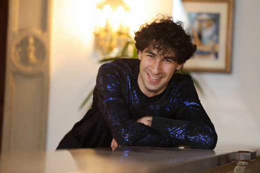 Maxim Lando, piano show poster