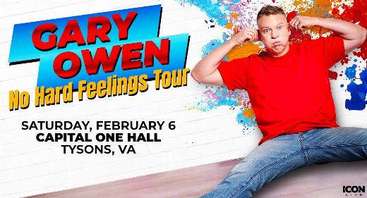 Gary Owen: No Hard Feelings Tour in Central Virginia