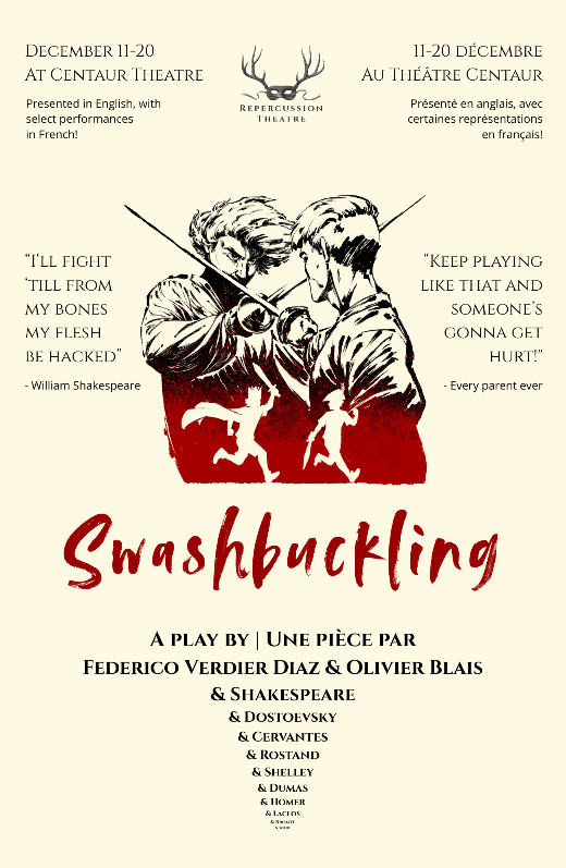Swashbuckling (or De cape et d’épée) in Montreal