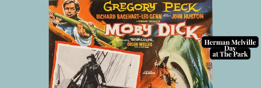 MOBY DICK (1956) with Gregory Peck/Orson Welles – Melville Day – Sat, Nov 7, 6:30pm in New Hampshire