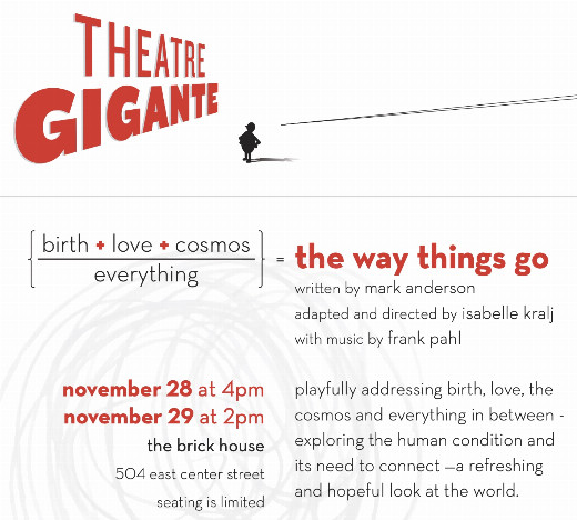 Theatre Gigante presents THE WAY THINGS GO in Milwaukee, WI