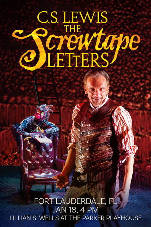 C.S. Lewis' The Screwtape Letters show poster