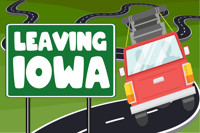 Leaving Iowa show poster