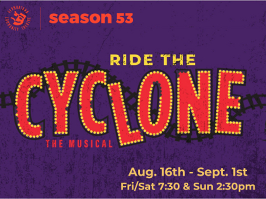 RIDE THE CYCLONE the Musical show poster