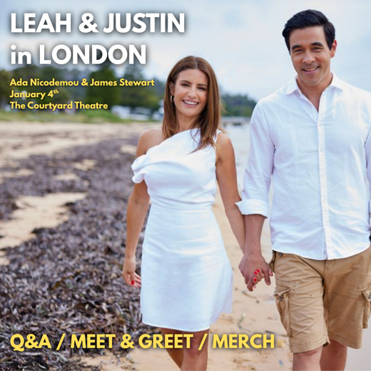 Home & Away's Leah & Justin in conversation