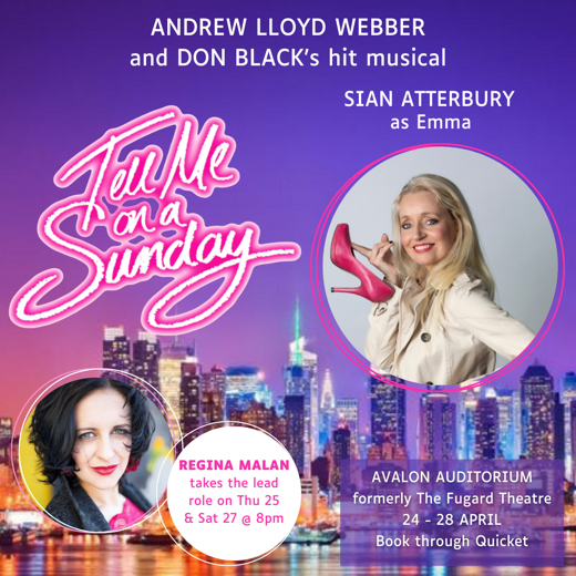 Tell Me On A Sunday show poster