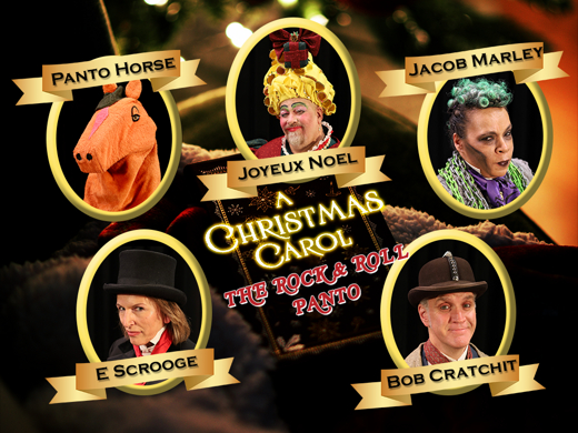 A Christmas Carol, The Rock & Roll Panto show poster