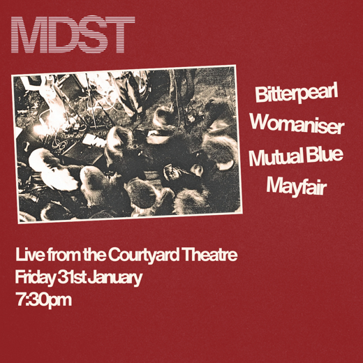 MDST Live show poster