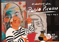A Weekend with Picasso show poster