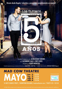 The Last Five Years (in Spanish) show poster