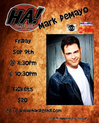 HA! Comedy presents: MARK DEMAYO show poster