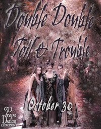 DOUBLE DOUBLE TOIL & TROUBLE show poster