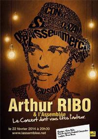 ARTHUR RIBO show poster