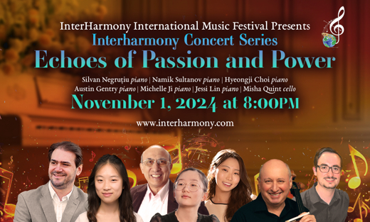 ECHOES OF PASSION AND POWER AT CARNEGIE HALL ON NOV 1 AT 8PM show poster