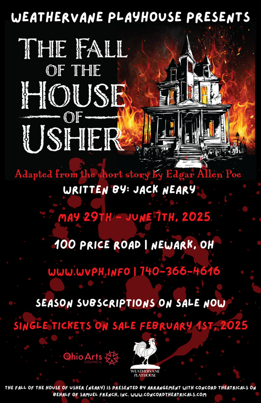 The Fall of the House of Usher show poster