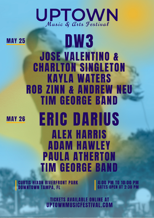 Uptown Music & Arts Festival show poster