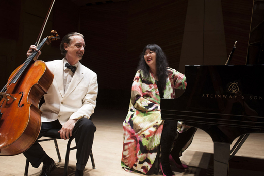 Brahms, Shostakovich and Schubert: David Finckel and Wu Han Presented in collaboration with the Chamber Music Society of Lincoln Center show poster