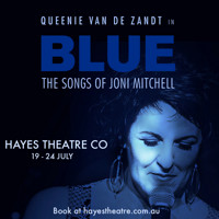 BLUE THE SONGS OF JONI MITCHELL show poster