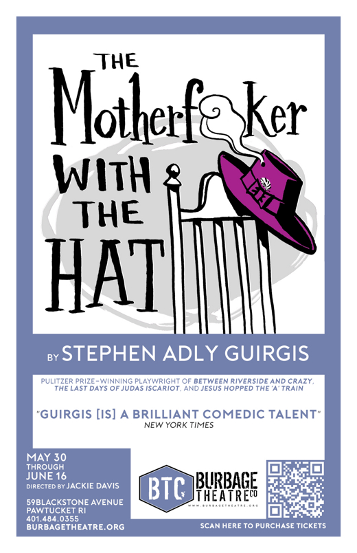 THE MOTHERF**KER WITH THE HAT show poster