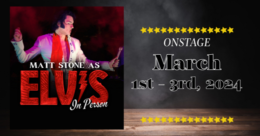 Matt Stone as Elvis: In Person