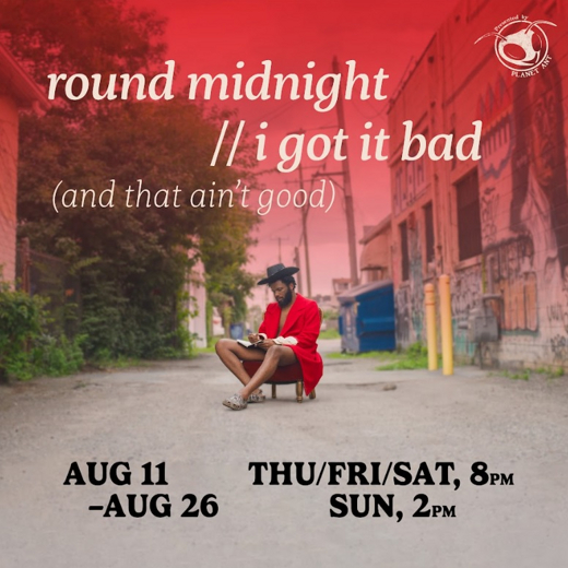 'round midnight // i got it bad (and that ain't good) show poster