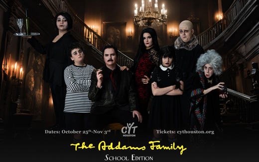 The Addams Family Musical show poster