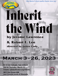 Auditions for INHERIT THE WIND in Albuquerque