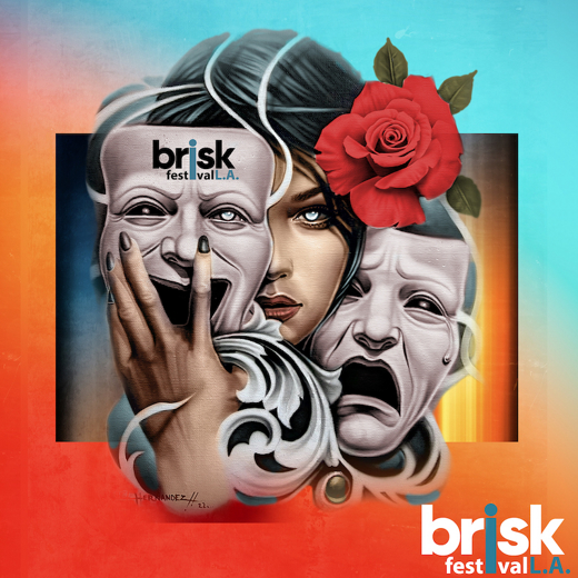 Brisk Festival L.A. III show poster