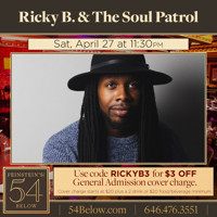 Ricky B. & the Soul Patrol show poster