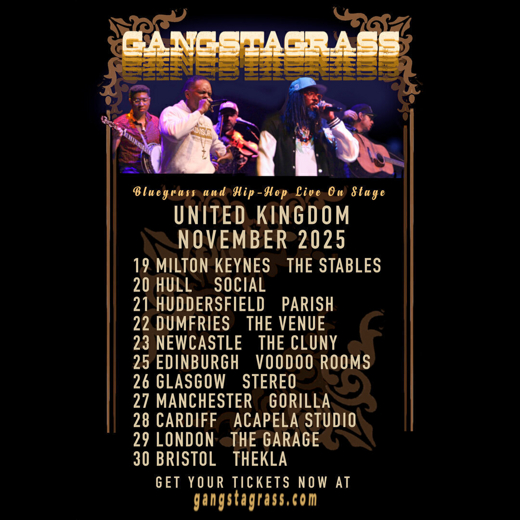 Gangstagrass - Bluegrass Hip Hop at The Venue - Dumfries
