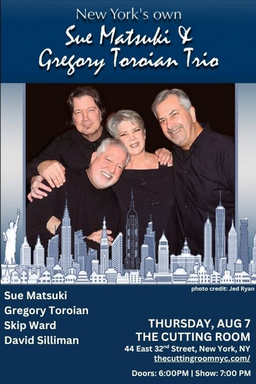 Sue Matsuki & The Gregory Toroian Trio