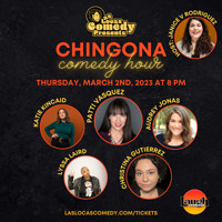 Chingona Comedy Hour show poster