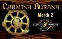 Gulf Coast Symphony: Carmina Burana show poster