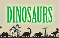 Dinosaurs show poster